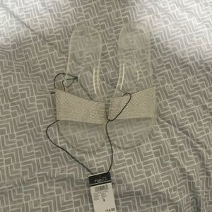 Size 8 clear sparkle Sandler